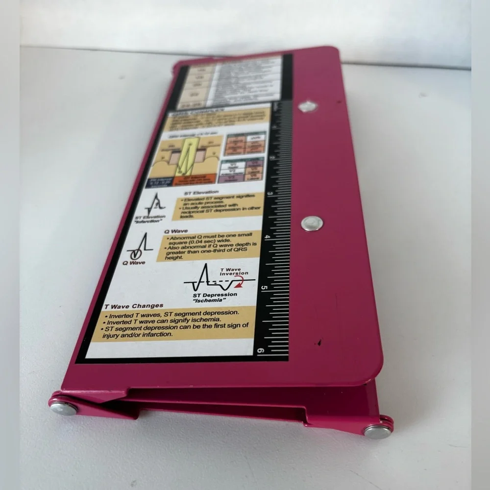 Nursing Clipboard Foldable, Foldable Clip Board W/Nursing Edition Cheat Charts
